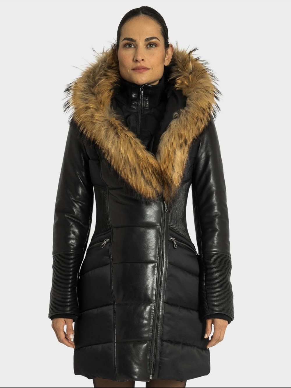 Cuir Dimitri Kylie Parka